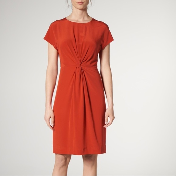 lk bennett red dress